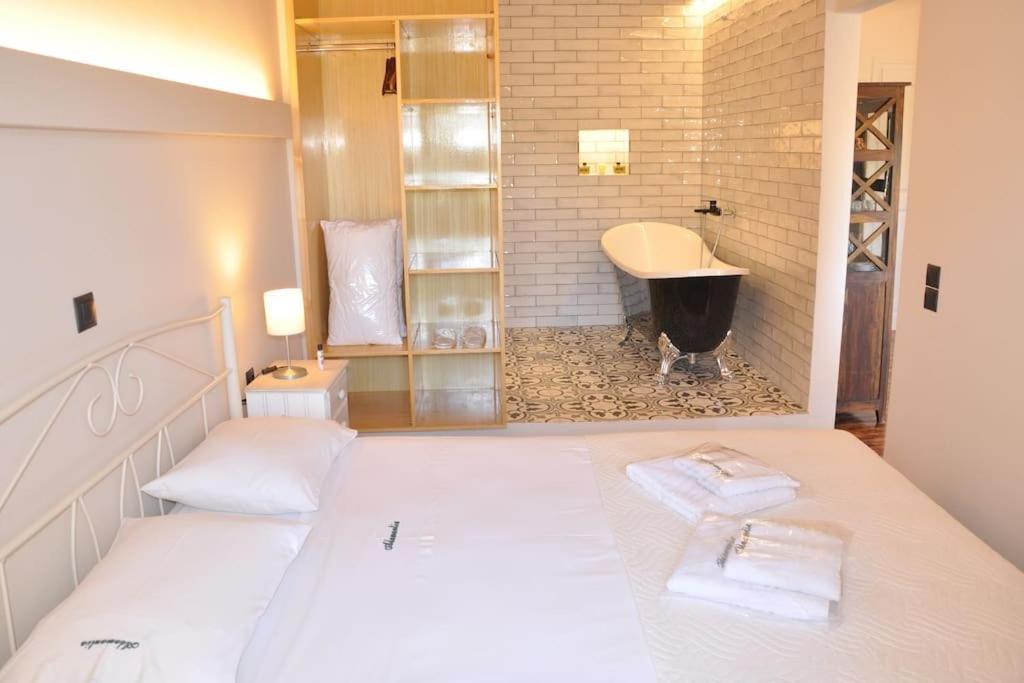 Villa Paxos Adamantia With Private Pool Gaios Ngoại thất bức ảnh
