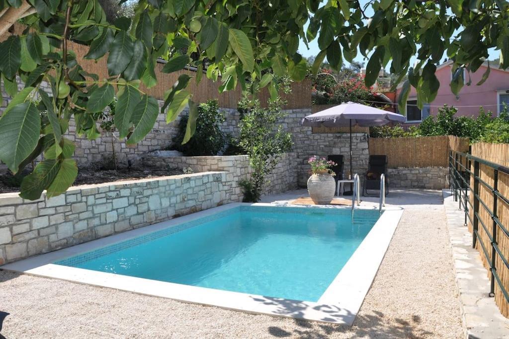 Villa Paxos Adamantia With Private Pool Gaios Ngoại thất bức ảnh