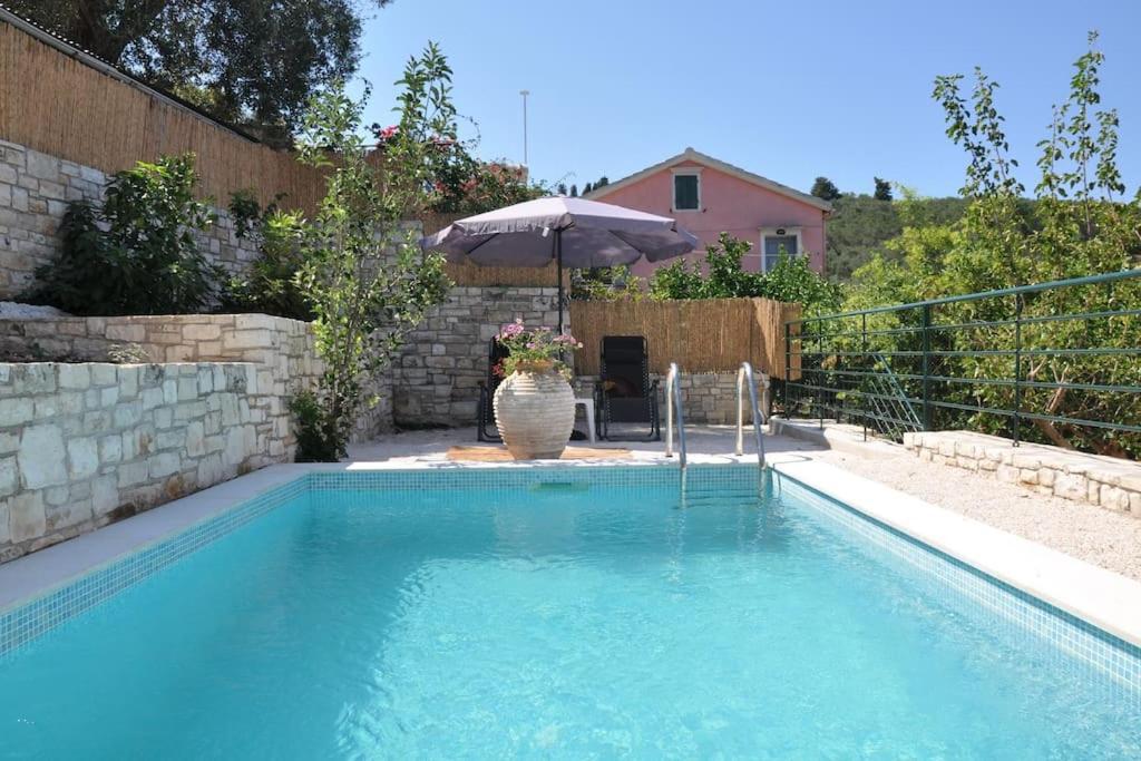 Villa Paxos Adamantia With Private Pool Gaios Ngoại thất bức ảnh